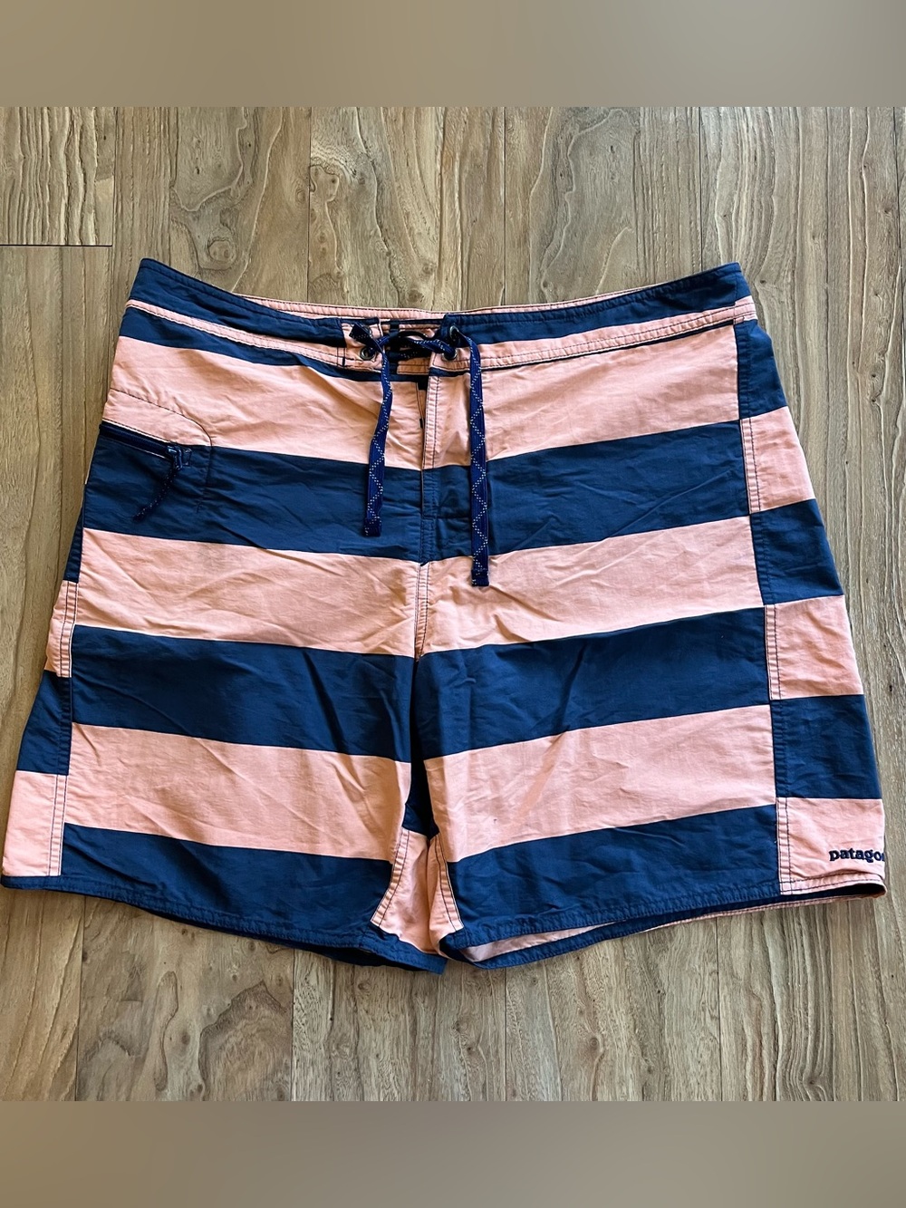 Vintage patagonia striped board shorts